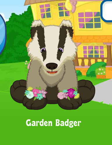 Webkinz classic garden badger - webkinz,